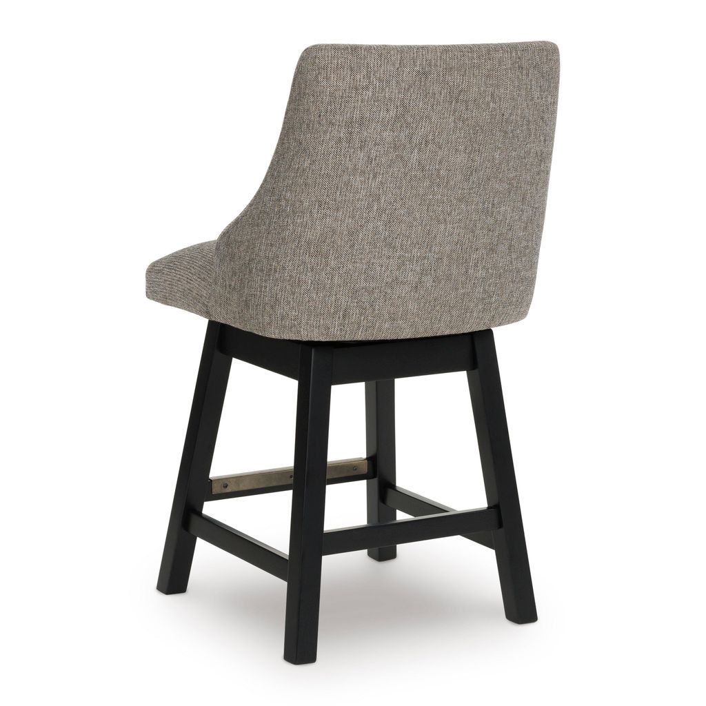 Neymorton Counter Height Barstool Set of 2 In Dark Grayish Brown D618224