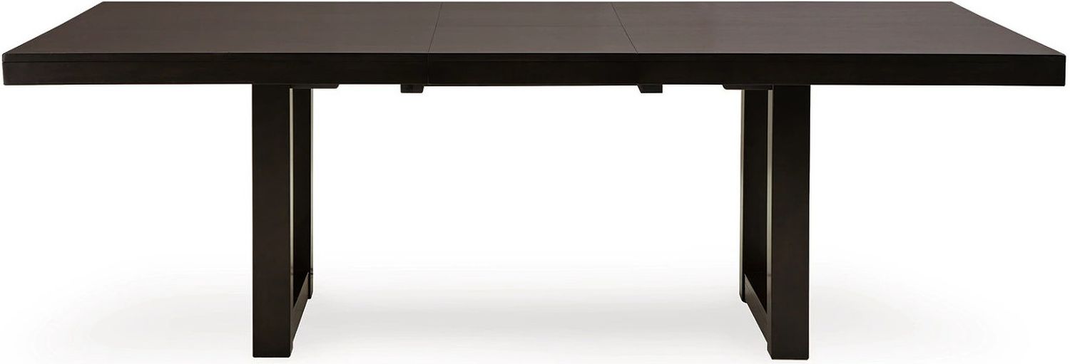 Neymorton Dining Extension Table In Grayish Brown D61835