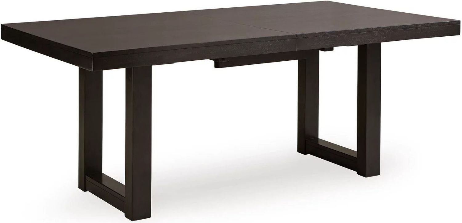 Neymorton Dining Extension Table In Grayish Brown D61835
