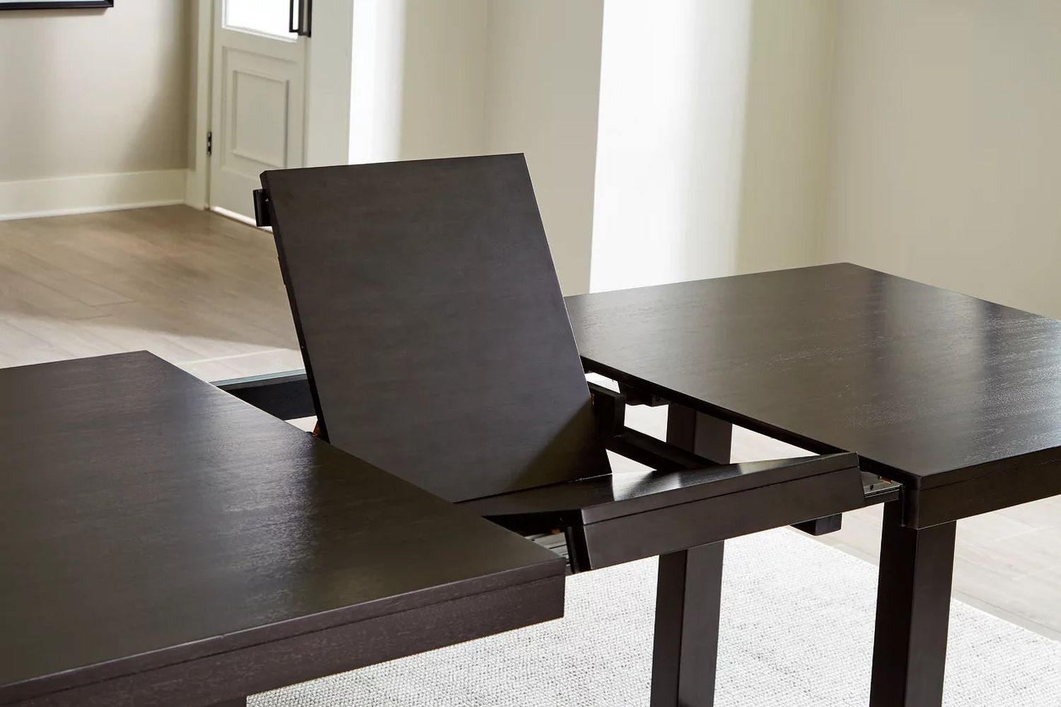 Neymorton Dining Extension Table In Grayish Brown D61835