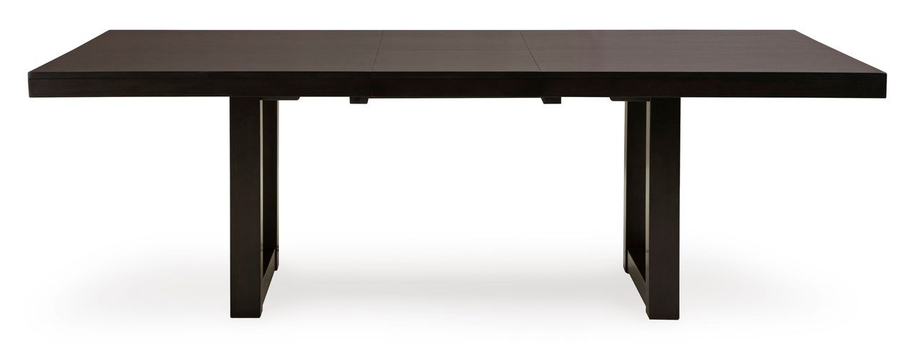 Neymorton Dining Room Set In Dark Grayish Brown D618D4