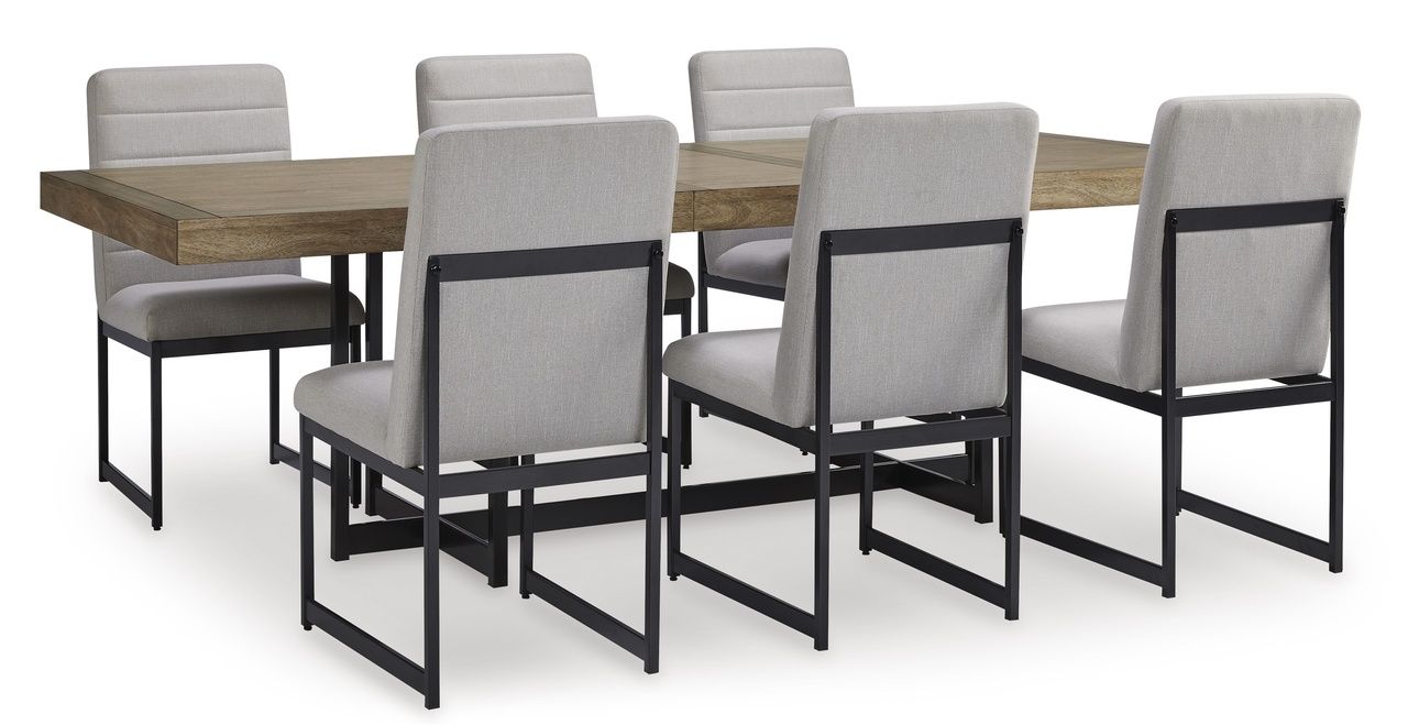 Tomtyn Dining Chair Set of 2 In Light Brown D62201