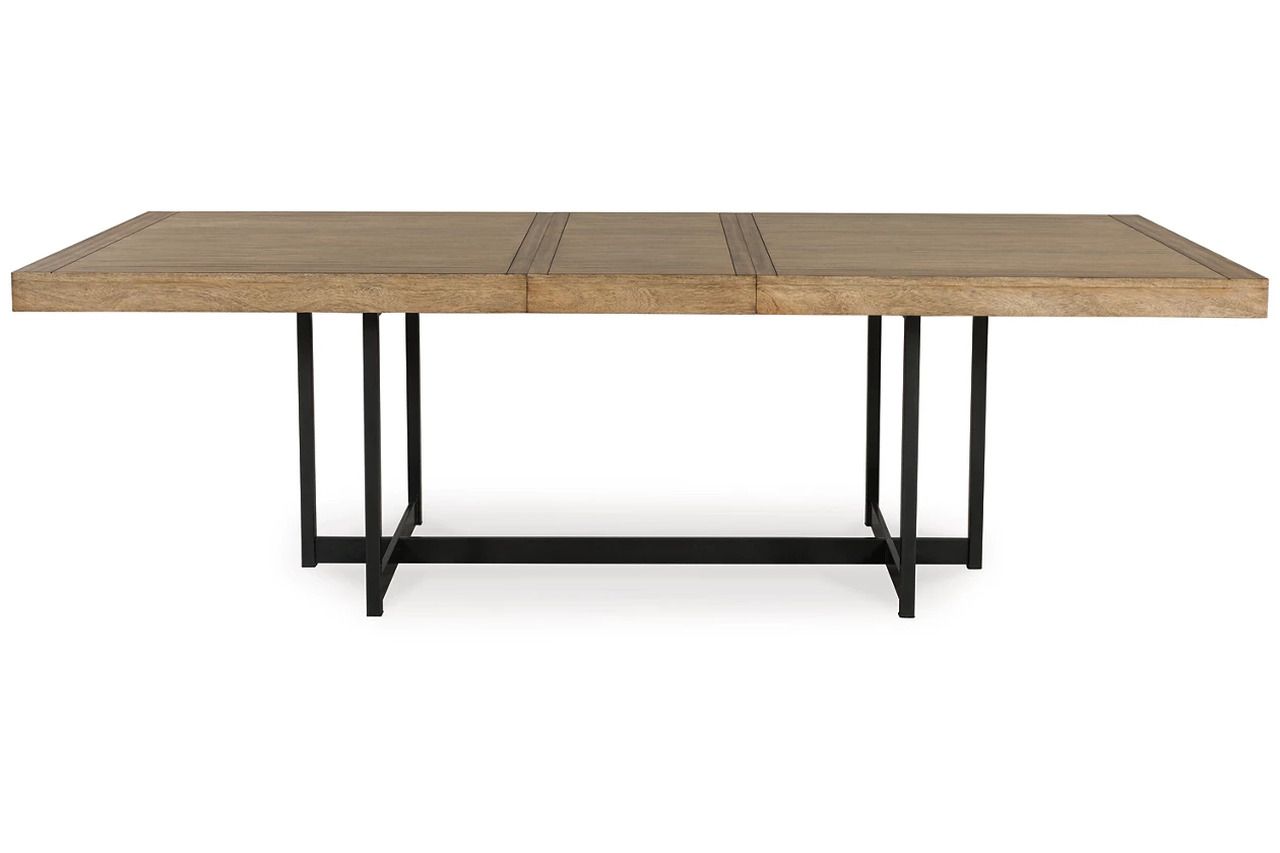 Tomtyn Dining Extension Table In Light Brown D62235