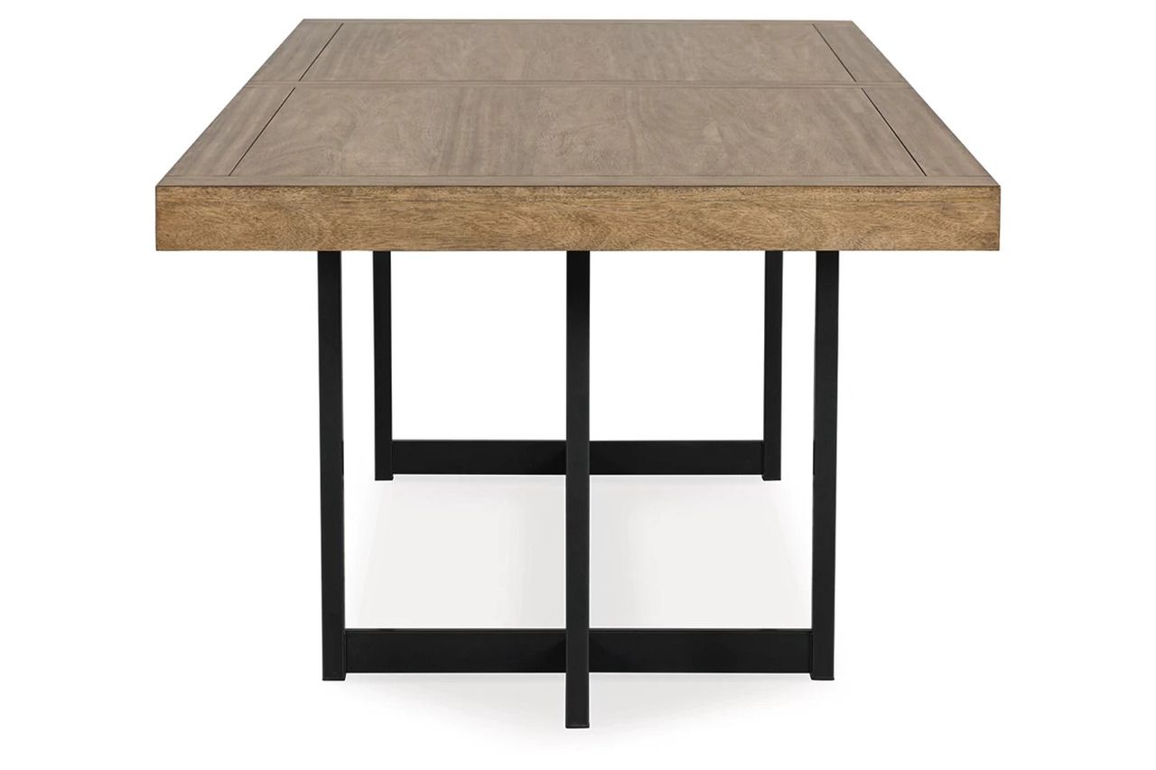 Tomtyn Dining Extension Table In Light Brown D62235