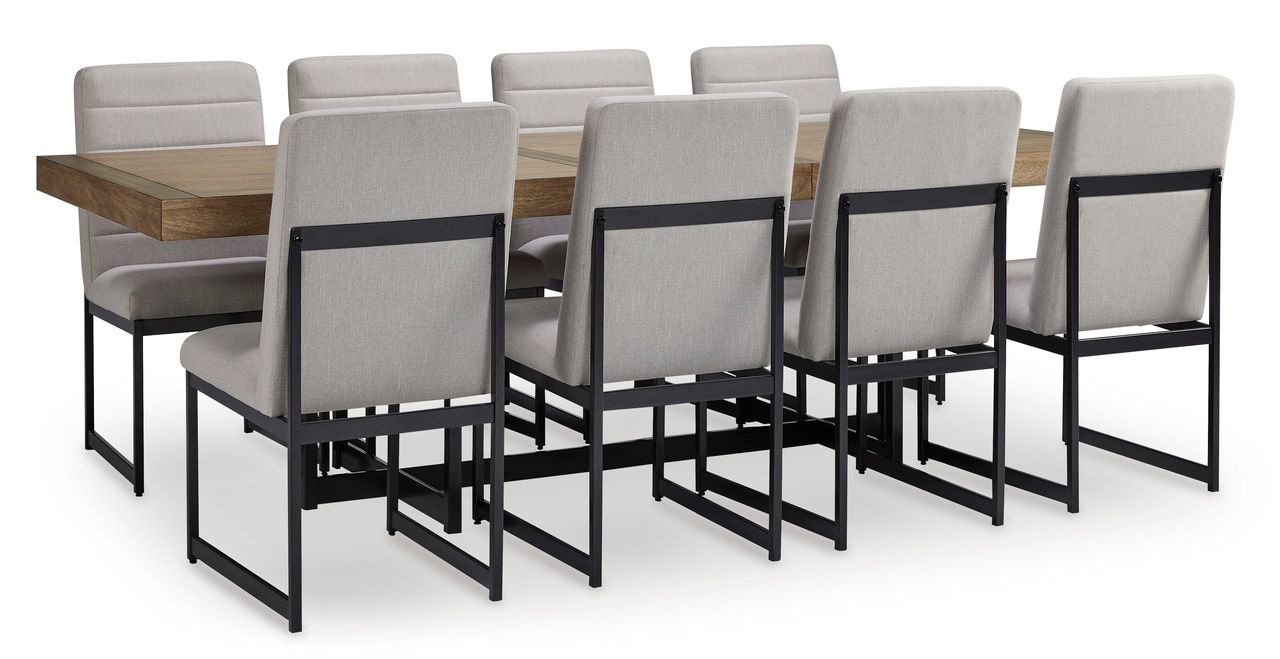 Tomtyn Dining Extension Table In Light Brown D62235