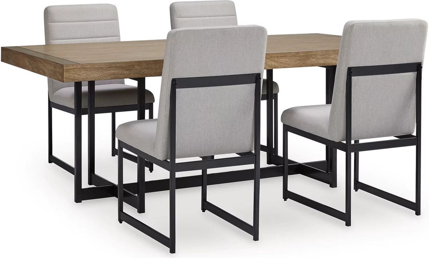 Tomtyn Dining Room Set In Light Brown D622D1