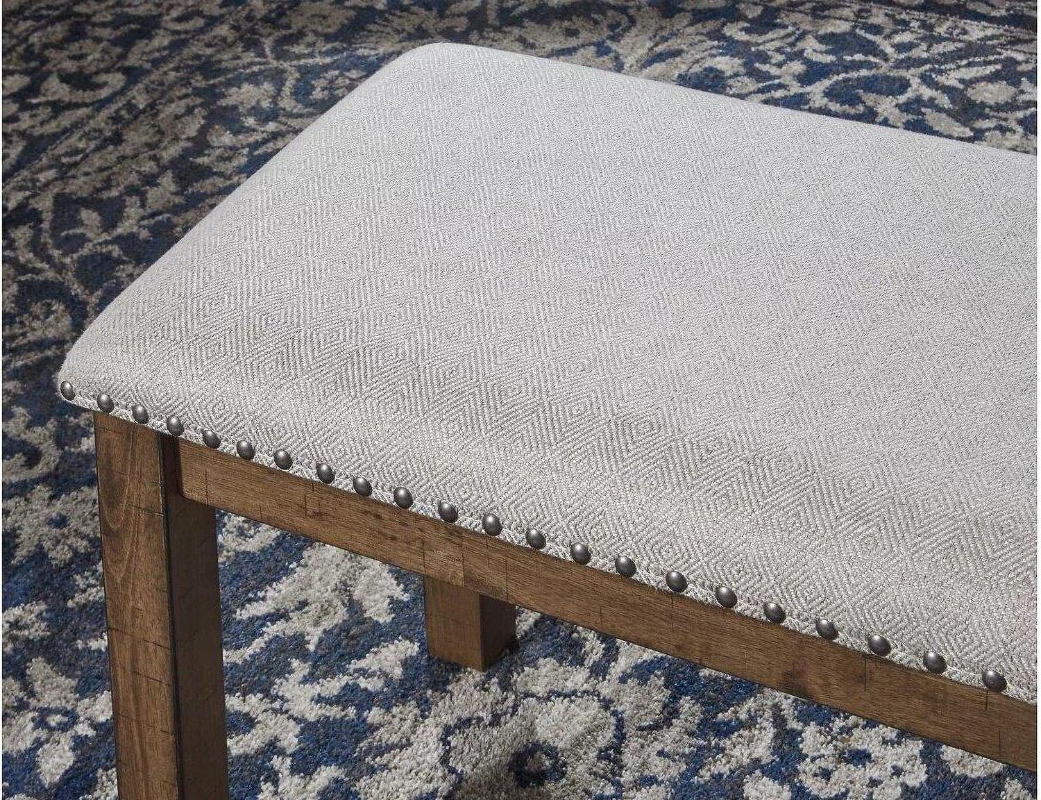 Moriville Beige Upholstered Bench D63100