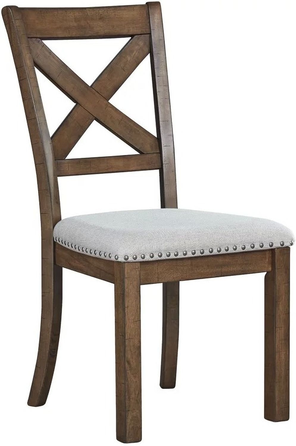 Moriville Beige Upholstered Side Chair Set of 2 D63101