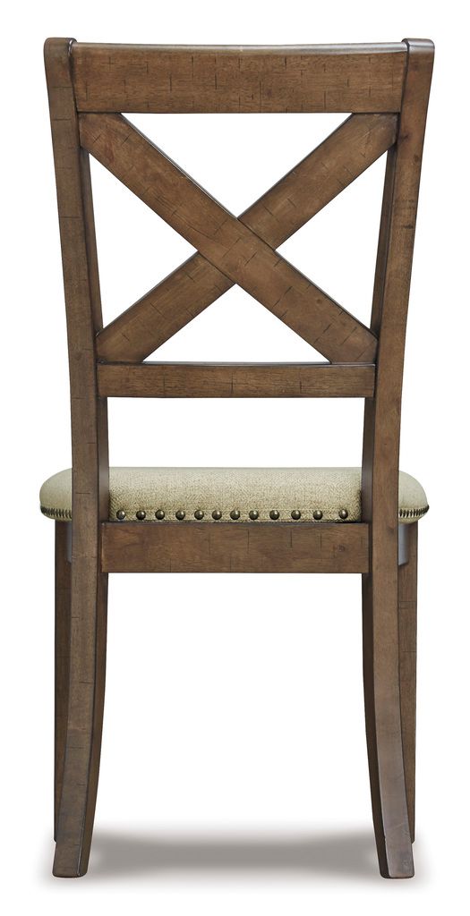 Moriville Beige Upholstered Side Chair Set of 2 D63101