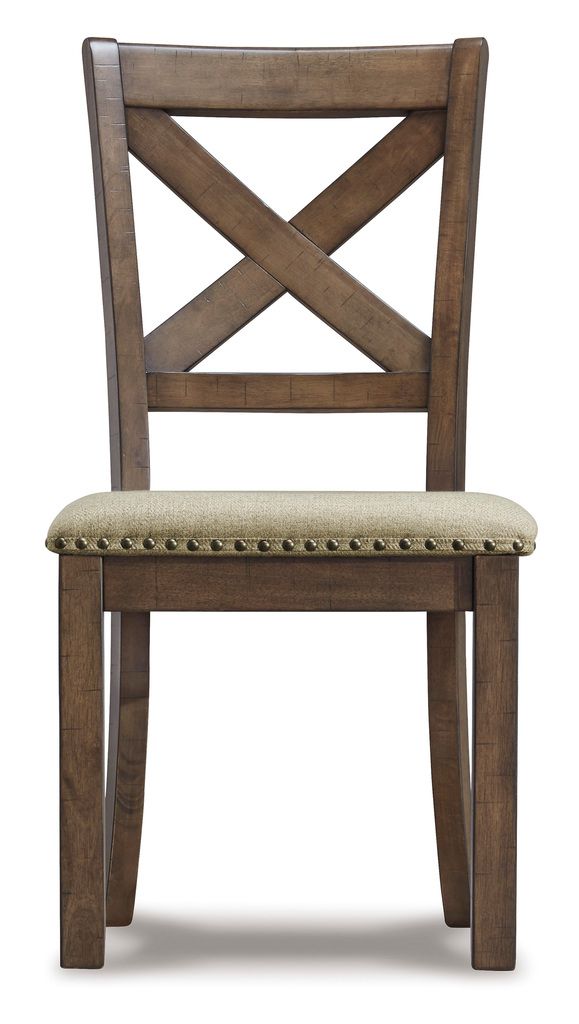 Moriville Beige Upholstered Side Chair Set of 2 D63101