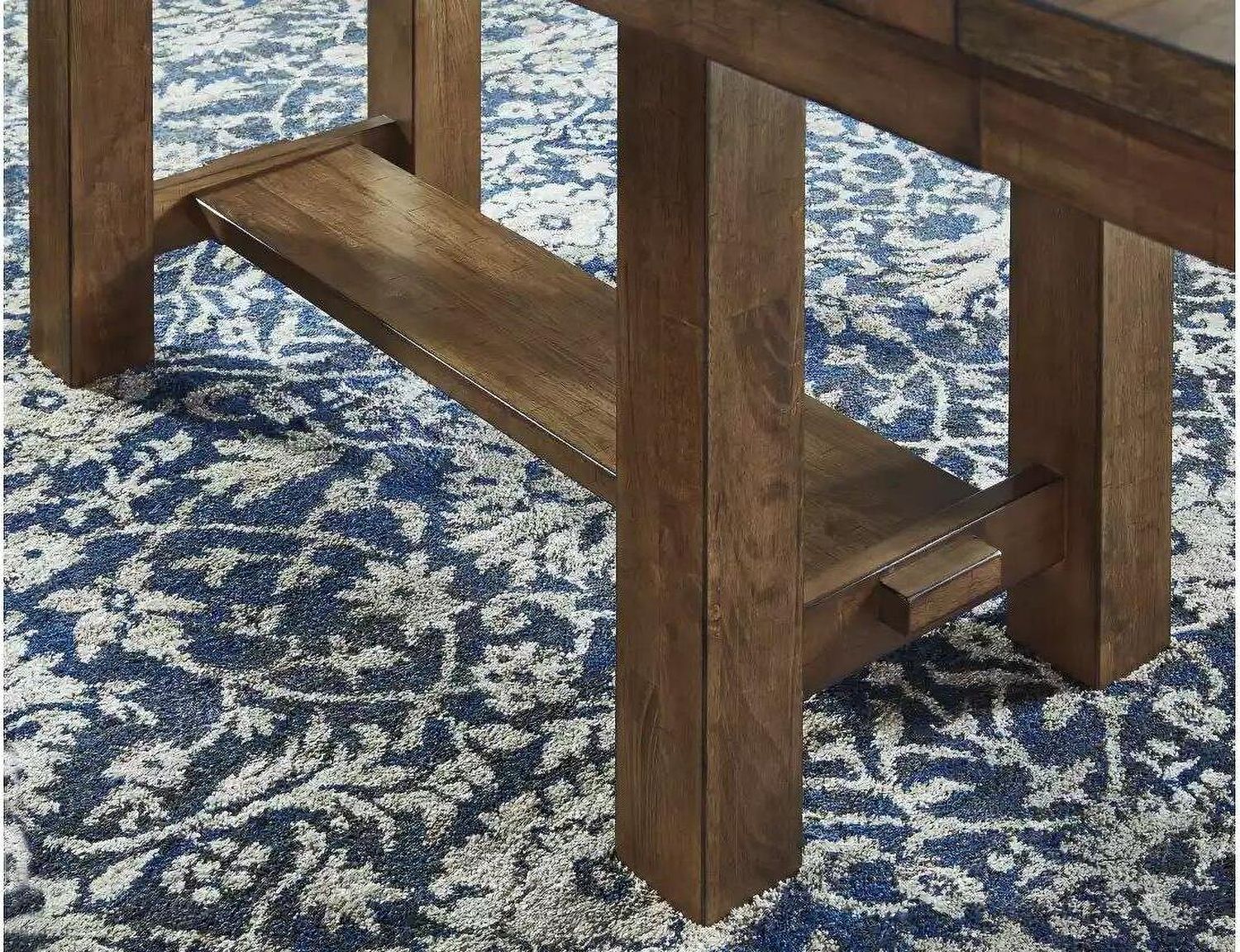 Moriville Grayish Brown Extendable Rectangular Dining Table D63145