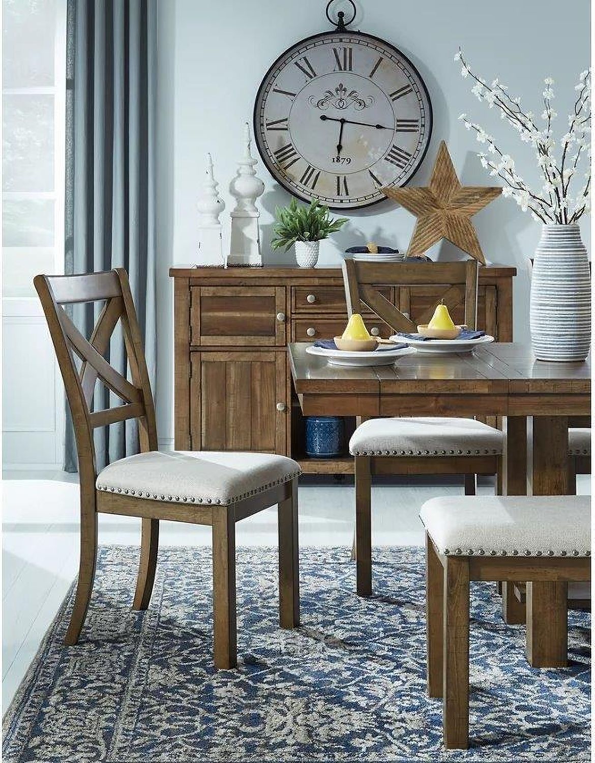 Moriville Grayish Brown Extendable Rectangular Dining Table D63145