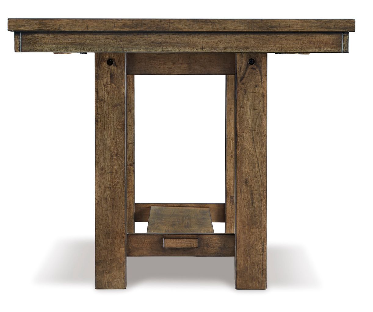 Moriville Grayish Brown Extendable Rectangular Dining Table D63145