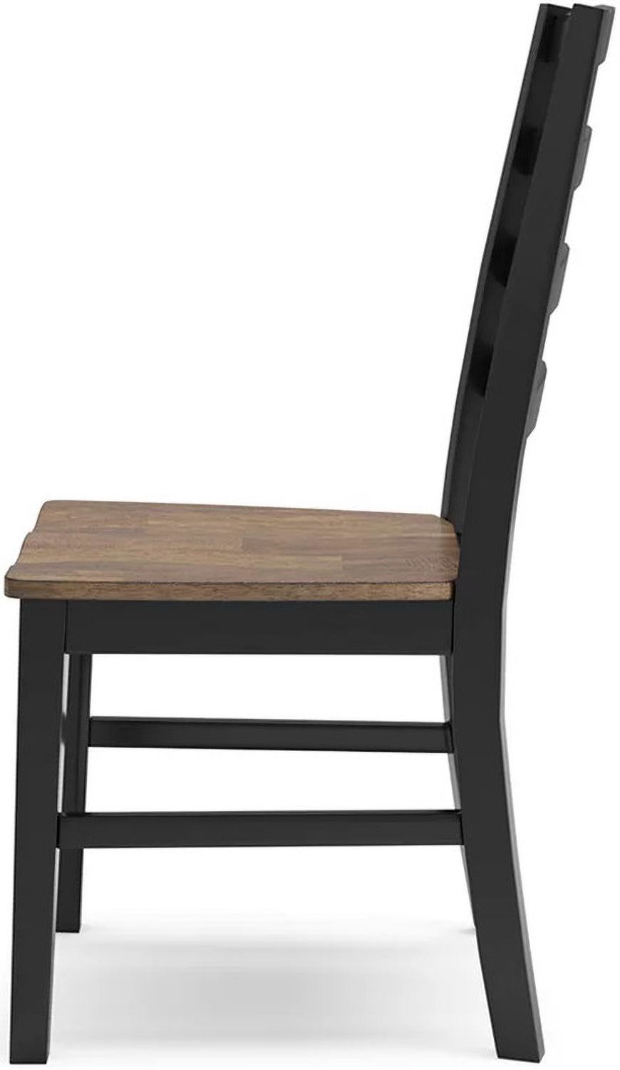 Wildenauer Dining Chair Set of 2 In Brown/Black D63401