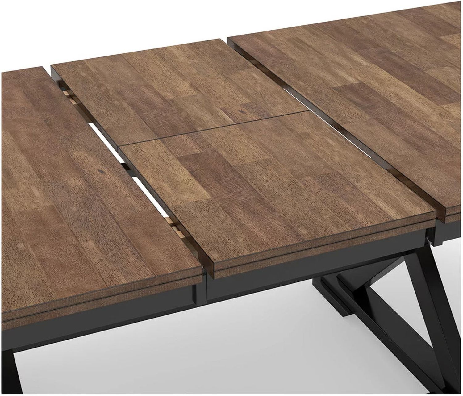 Wildenauer Dining Extension Table In Brown/Black D63435