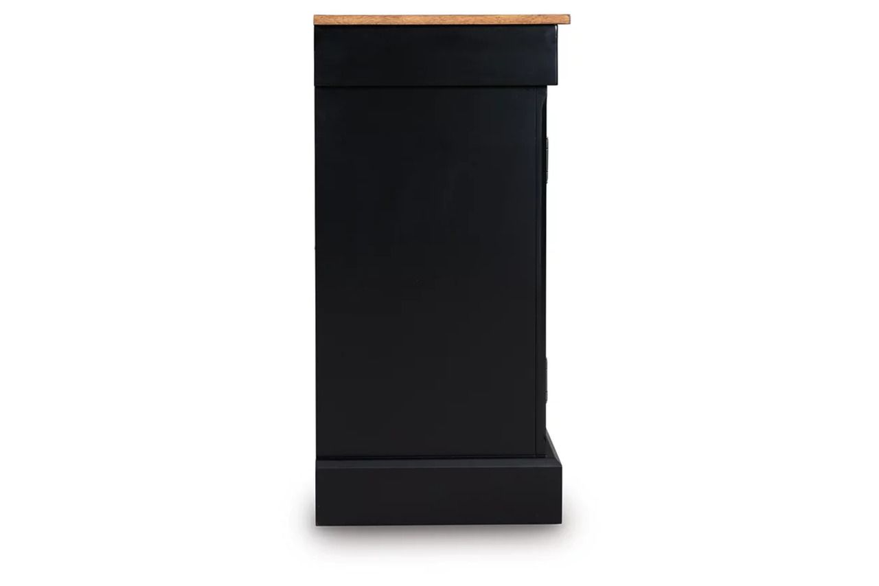 Wildenauer Dining Buffet In Brown and Black D63480