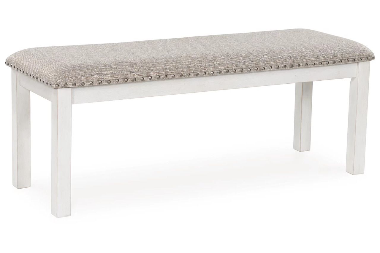Robbinsdale 48 Inch Dining Bench In Antique White D64200