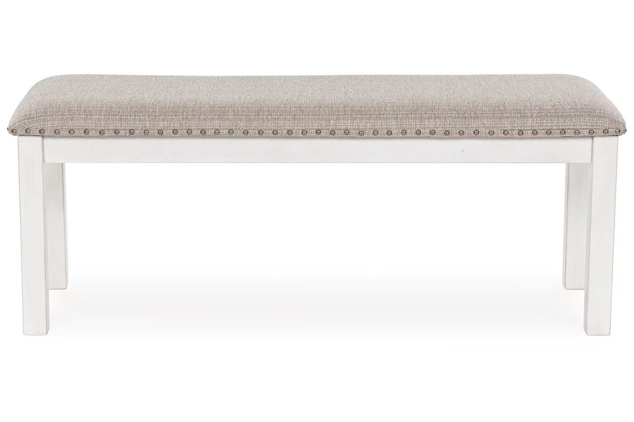 Robbinsdale 48 Inch Dining Bench In Antique White D64200
