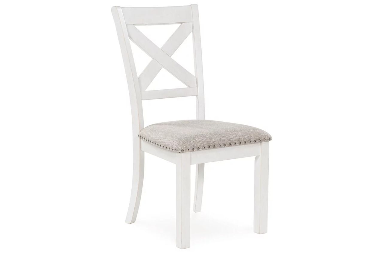 Robbinsdale Dining Chair Set of 2 In Antique White D64201