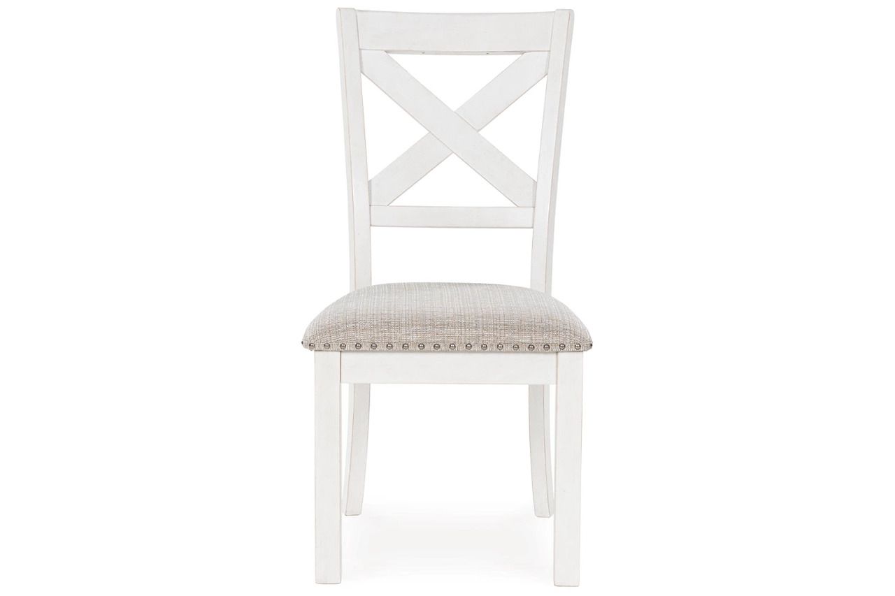 Robbinsdale Dining Chair Set of 2 In Antique White D64201