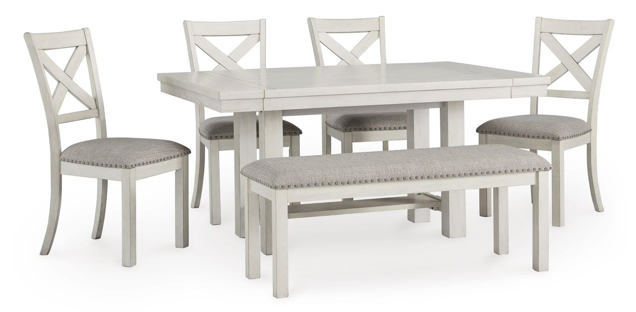 Robbinsdale Dining Chair Set of 2 In Antique White D64201