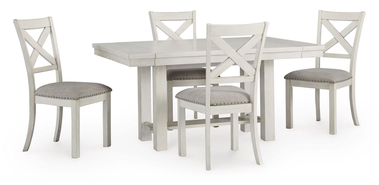 Robbinsdale Dining Chair Set of 2 In Antique White D64201