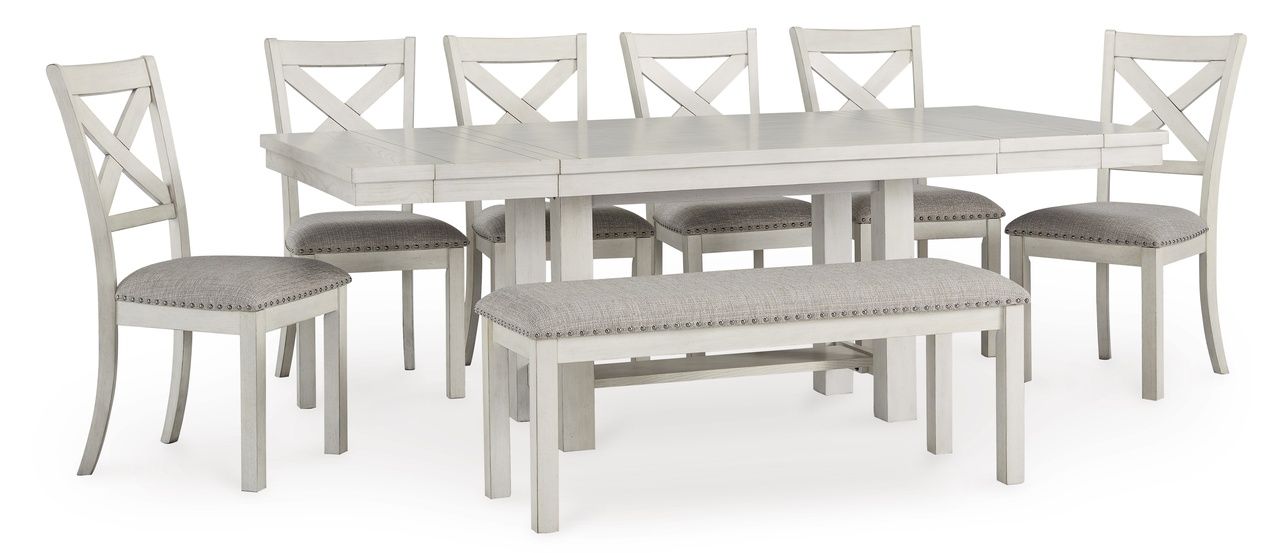 Robbinsdale Dining Chair Set of 2 In Antique White D64201