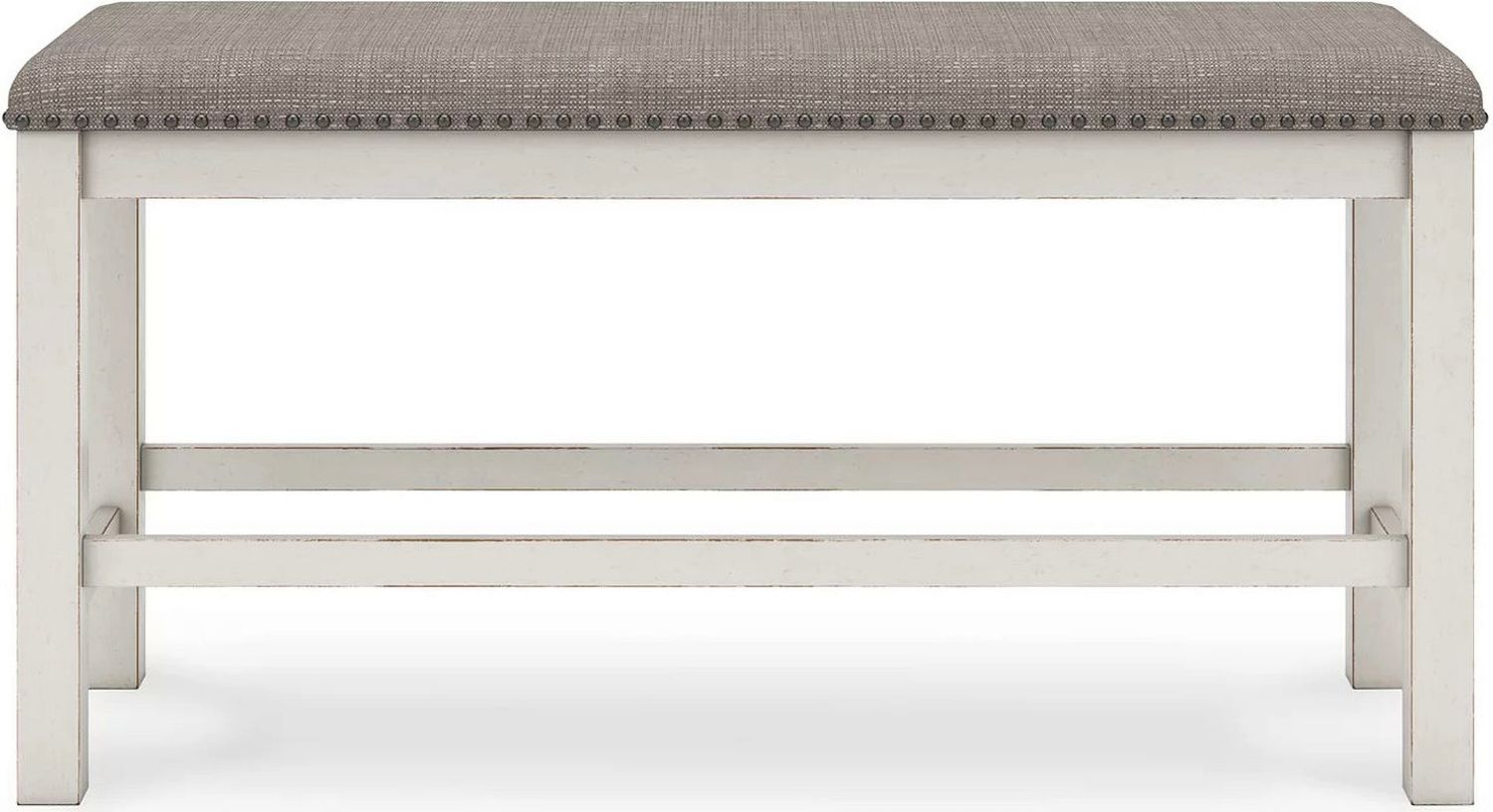 Robbinsdale 49 Inch Counter Height Dining Bench In Antique White D64209