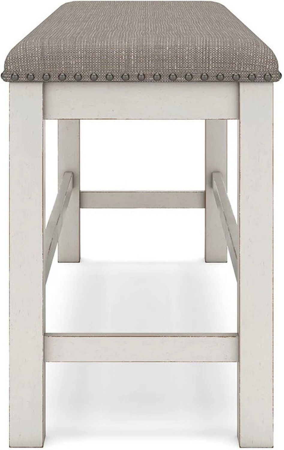 Robbinsdale 49 Inch Counter Height Dining Bench In Antique White D64209