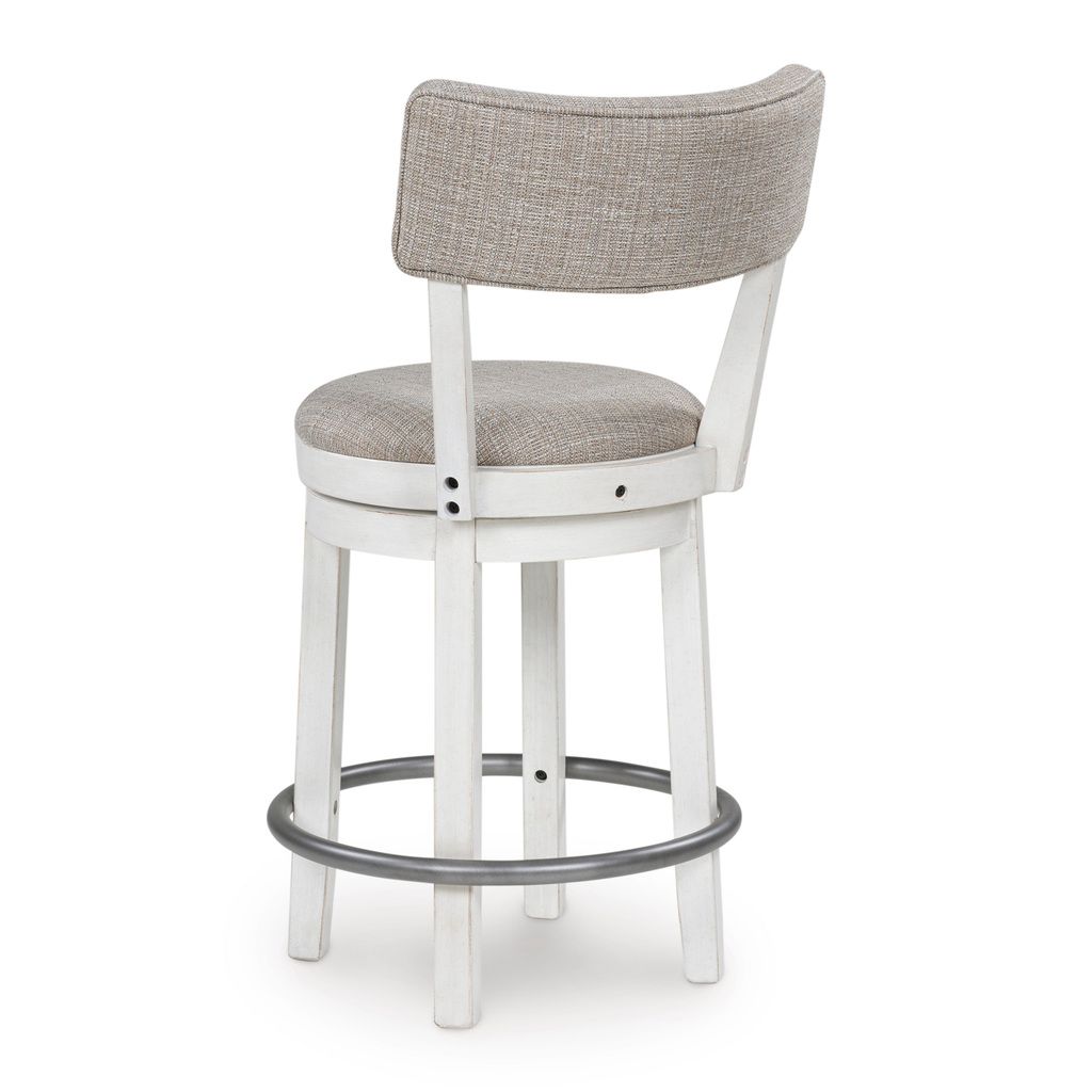Robbinsdale 37 Inch Counter Height Barstool Set of 2 In Antique White D642224