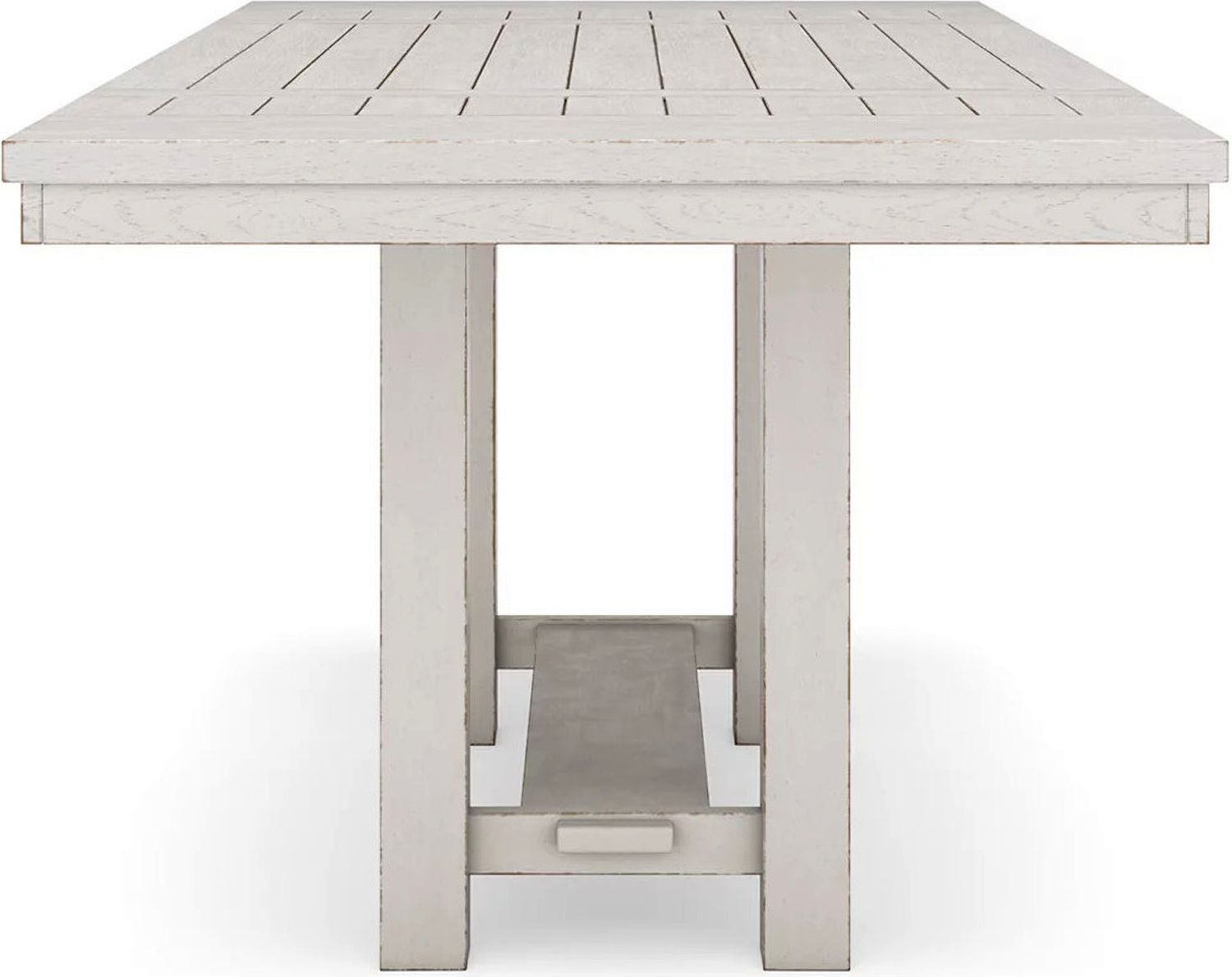 Robbinsdale Counter Height Dining Extension Table In Antique White D64232