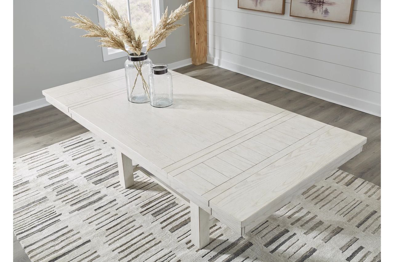 Robbinsdale Dining Extension Table In Antique White D64245