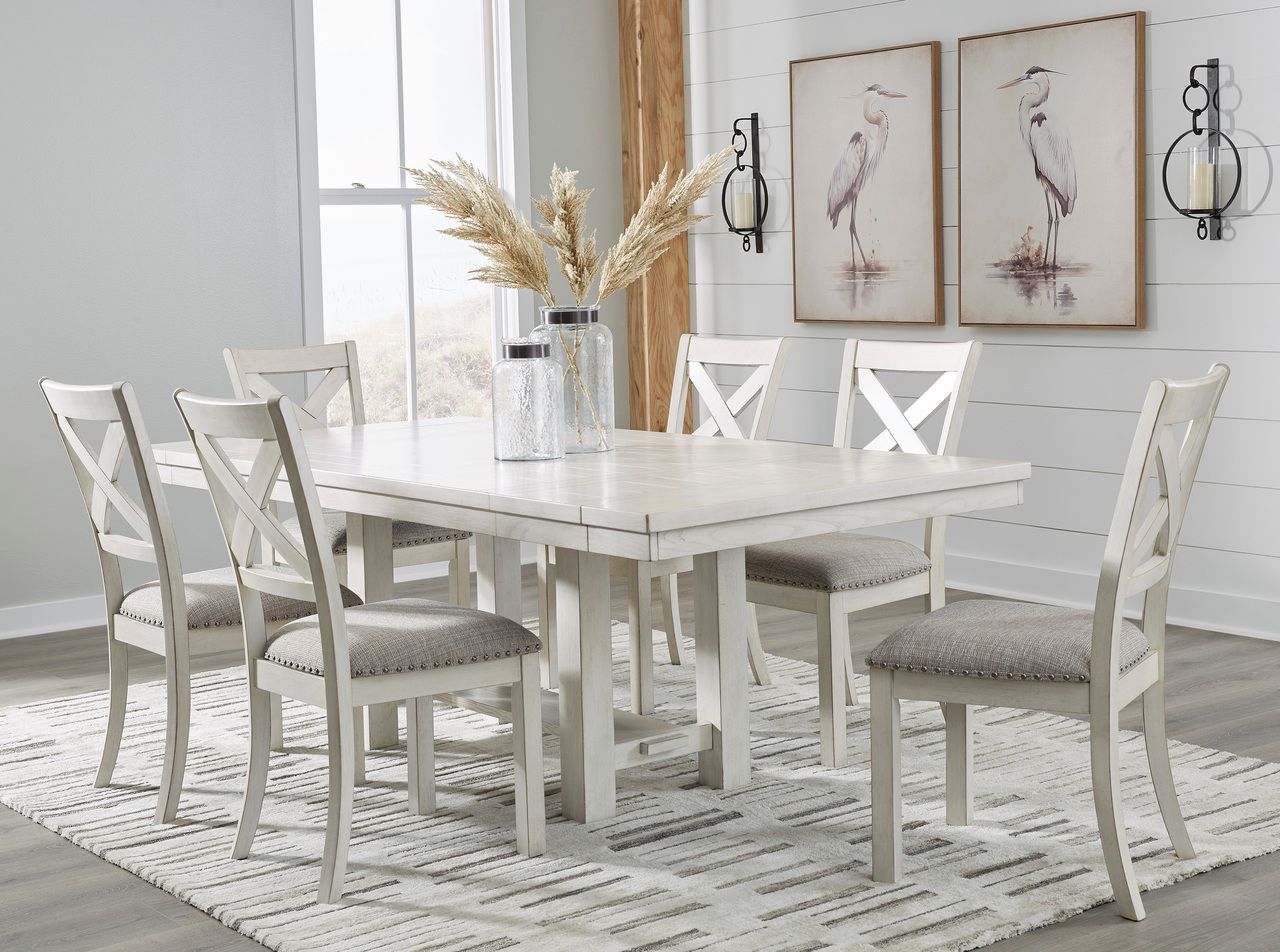 Robbinsdale Dining Extension Table In Antique White D64245