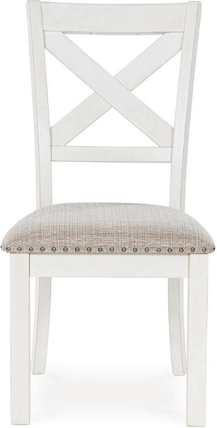 Robbinsdale Dining Room Set In Antique White D642D3