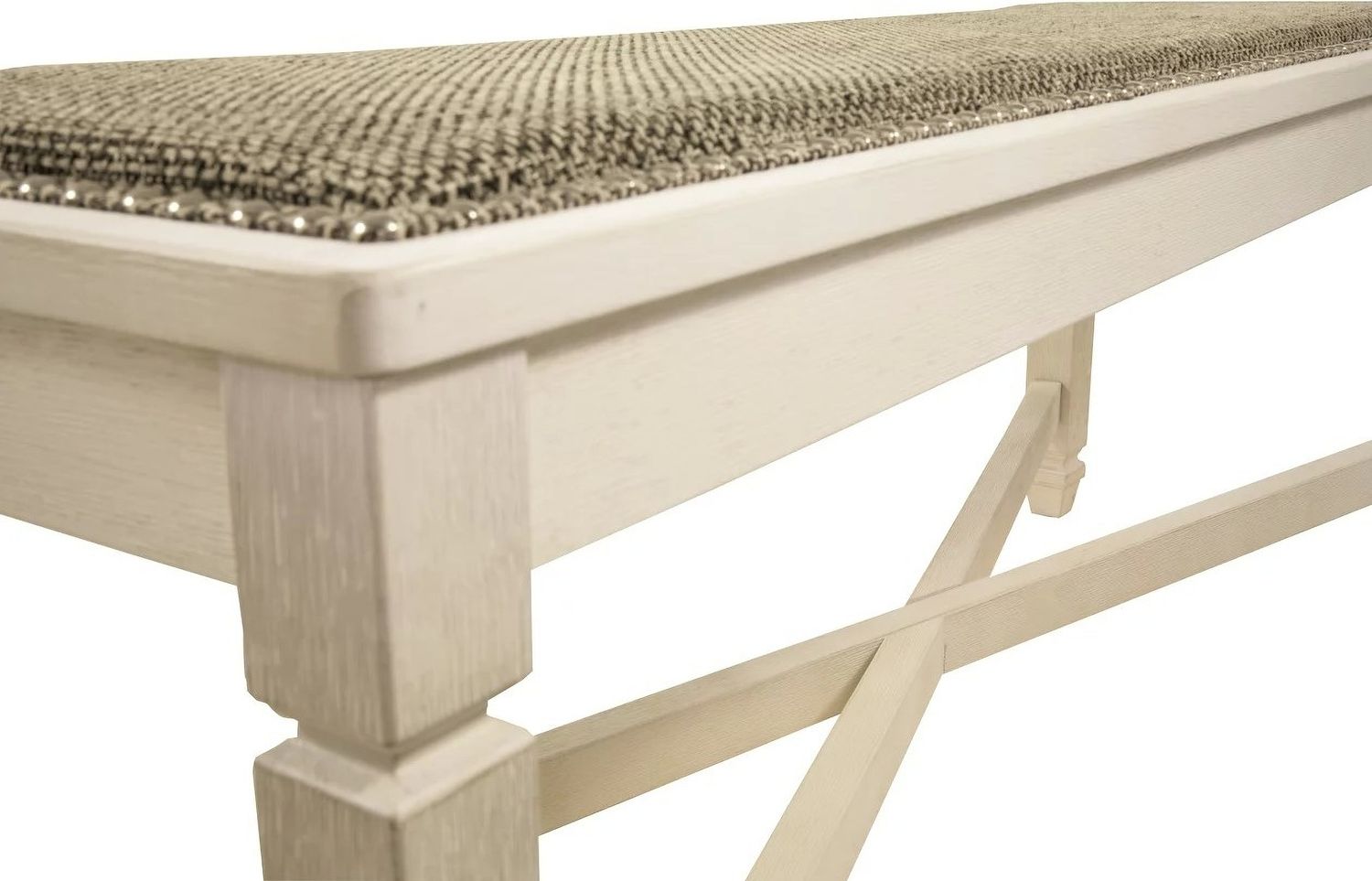 Bolanburg Two-tone Large Upholstered Dining Bench D64700