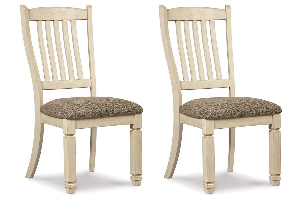 Bolanburg Two-Tone Dining Side Chair Set of 2 D64701
