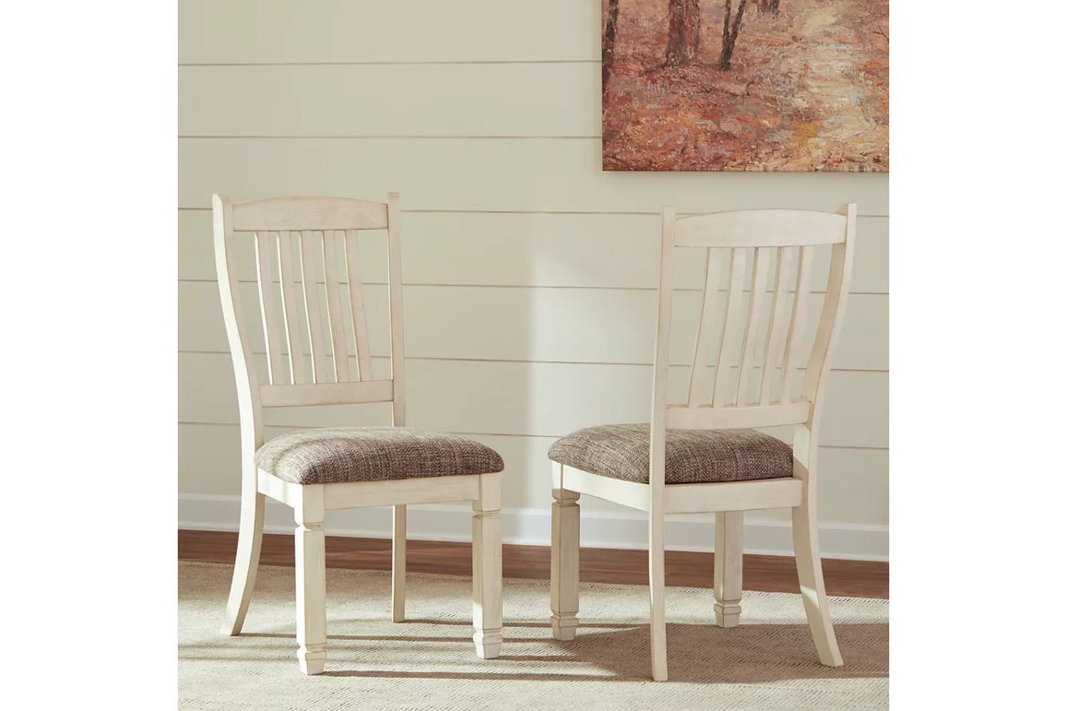 Bolanburg Two-Tone Dining Side Chair Set of 2 D64701
