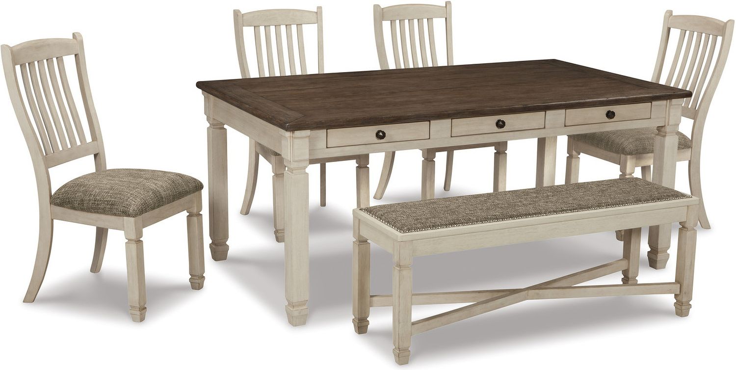Bolanburg Two-Tone Dining Side Chair Set of 2 D64701