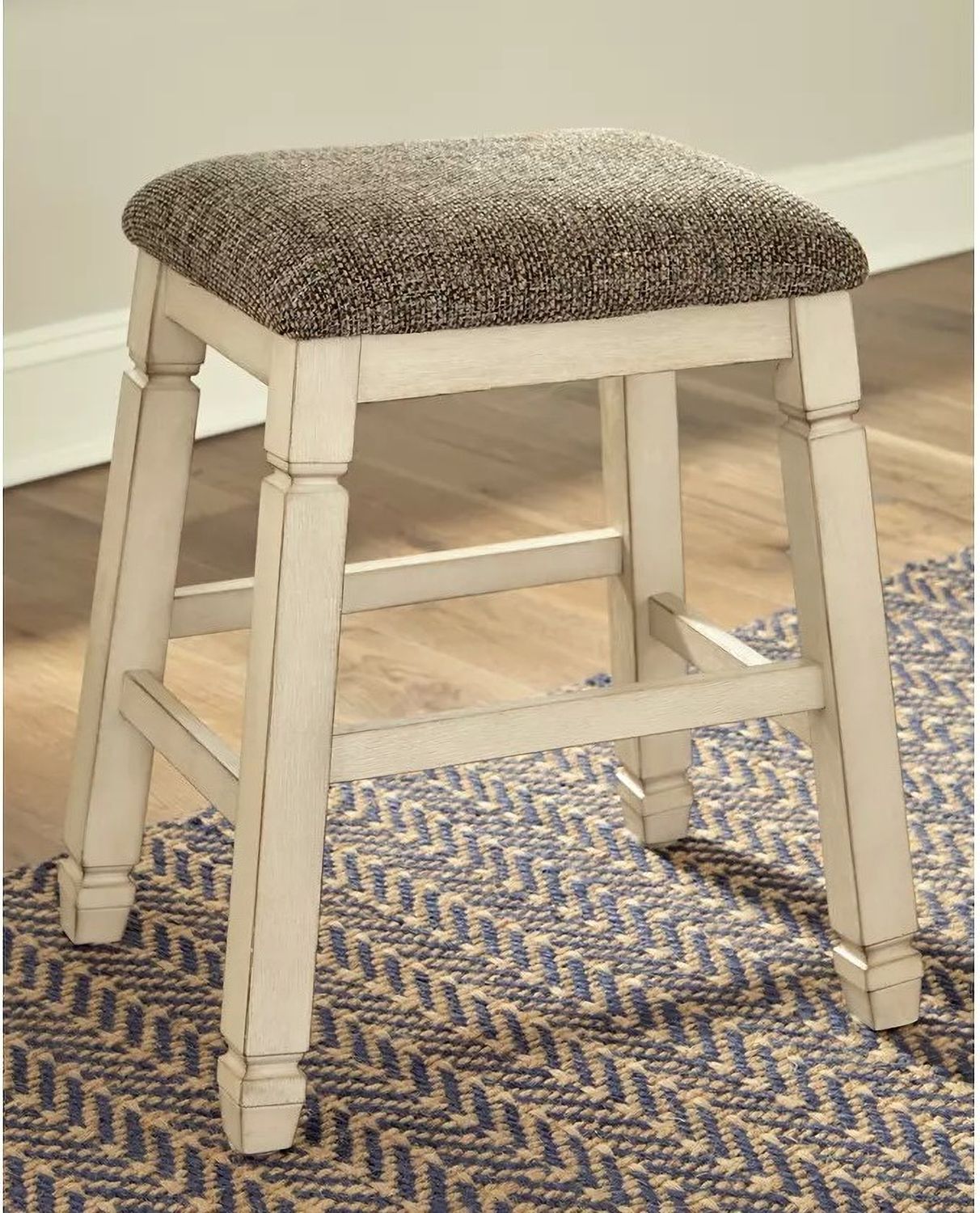 Bolanburg Two-tone Upholstered Stool Set of 2 D647024