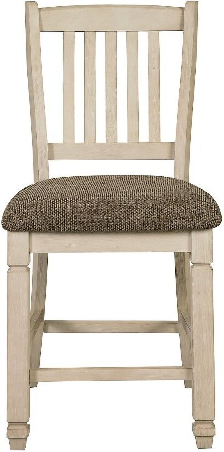 Bolanburg Two Tone Upholstered Barstool Set of 2 D647124