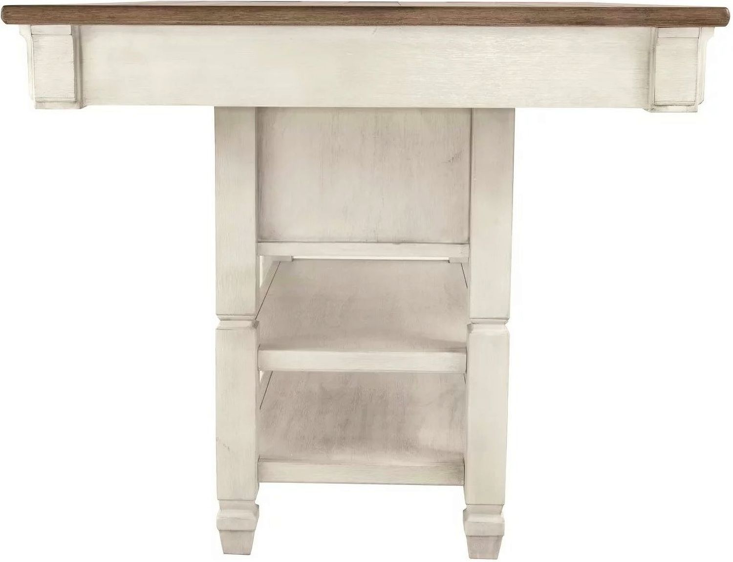 Bolanburg White and Gray Rectangular Counter Height Dining Table D64732