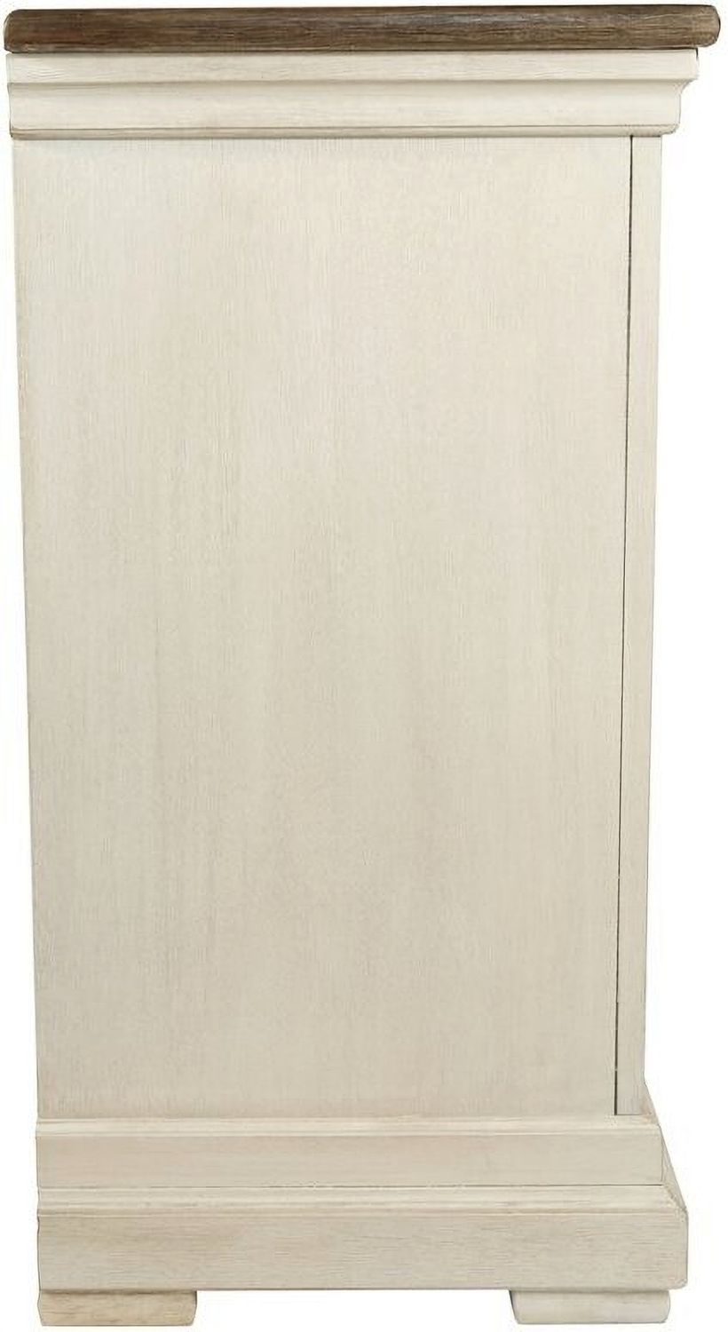Bolanburg White and Gray Dining Server D64760
