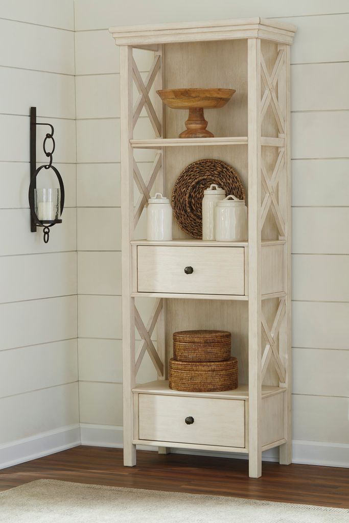 Bolanburg White and Gray Display Cabinet D64776
