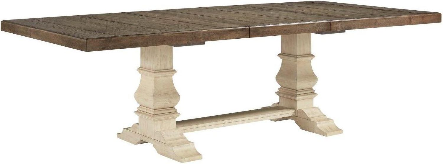 Bolanburg Two Tone Extendable Dining Table D647D17