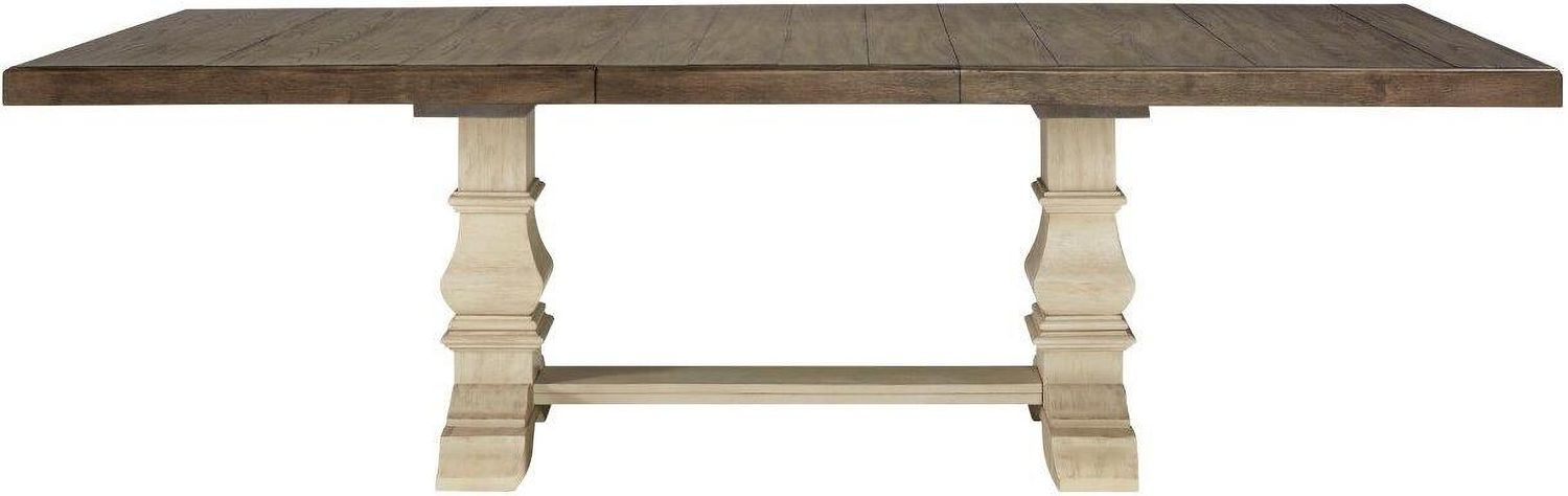 Bolanburg Two Tone Extendable Dining Table D647D17