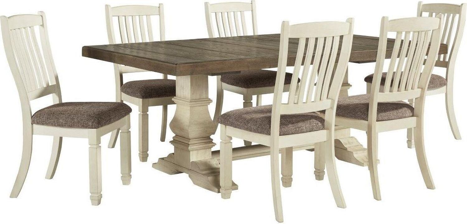Bolanburg Two Tone Extendable Dining Table D647D17
