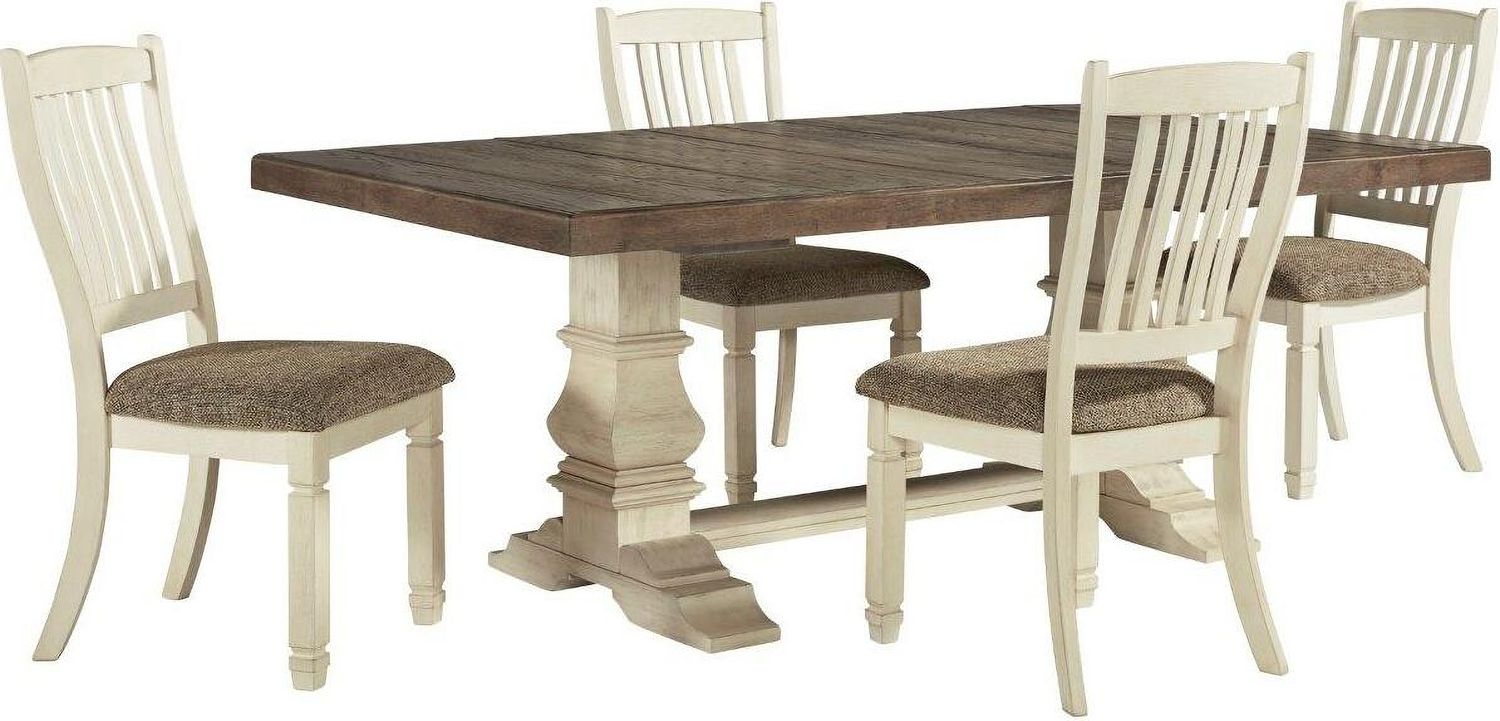 Bolanburg Two Tone Extendable Dining Table D647D17