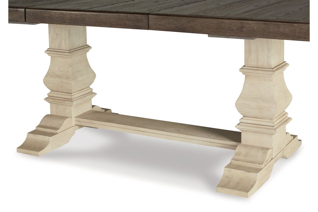 Bolanburg Two Tone Extendable Dining Table D647D17