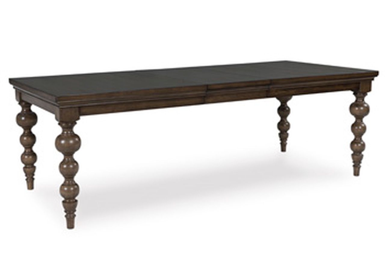 Veramond Dining Extension Table In Dark Brown D69435