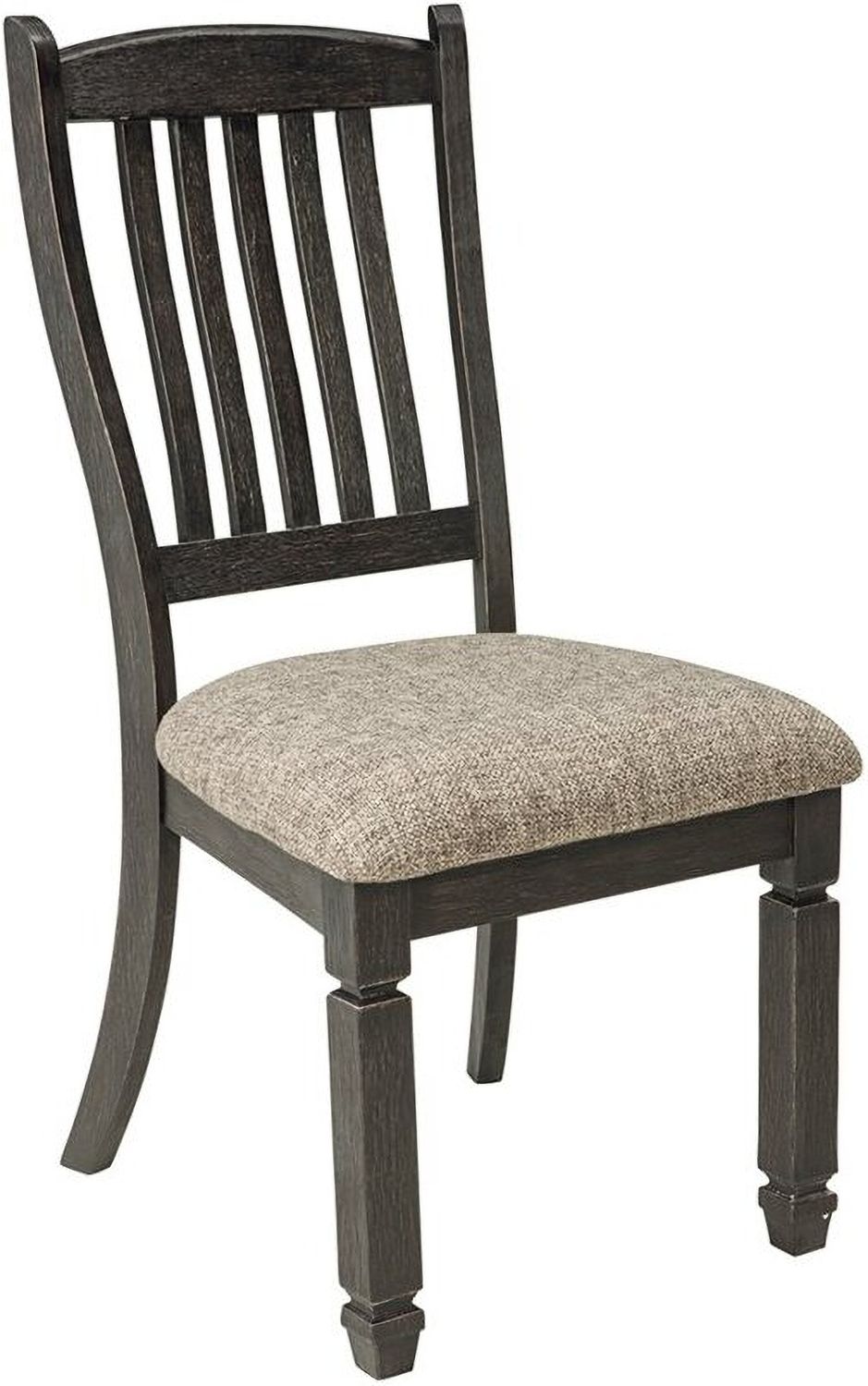 Tyler Creek Black And Gray Upholstered Side Chair Set of 2 D73601